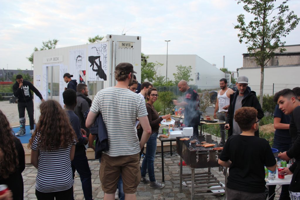 communal BBQ